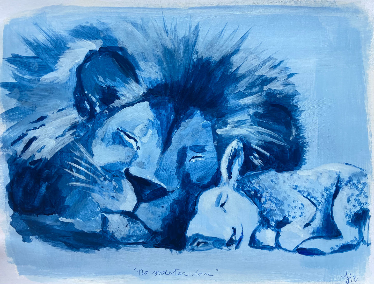 Print - “Lion & Lamb”