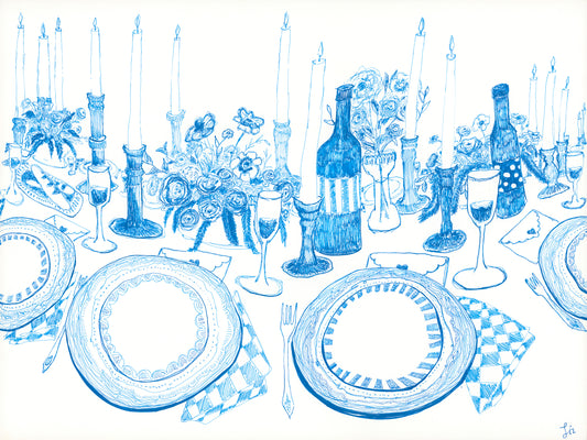Print - “At the Table”