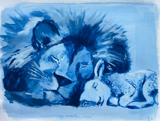 Print - “Lion & Lamb”